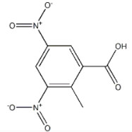 CAS Number 28169 46 2,  3 5 Dinitro O Toluic Acid Powder, 3,5 Dinitro 2 Methyl Benzoic Acid