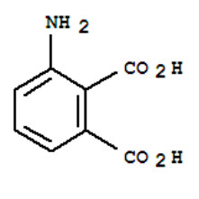 CAS 5434-20-8 3-Aminophthalic Acid 99.1 Yellow Crystalline Powder Intermediate