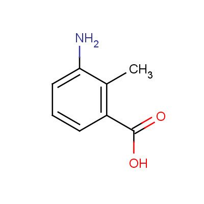 CAS 52130-17-3 2-Methyl-3-Aminobenzoic Acid C8H9NO2 Light Brown Powder 99.0% Min